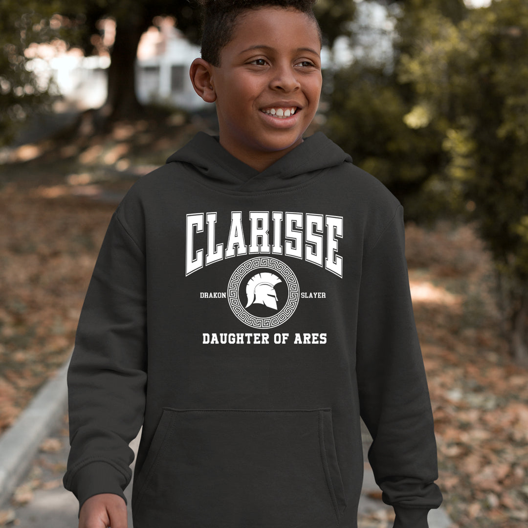 Clarisse Daughter of Ares Battle Ready Youth-Sized Hoodie 