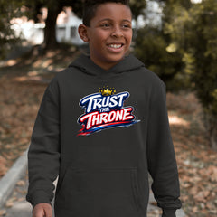 Trust The Throne Crown Philly Hoops Youth-Sized Hoodie 