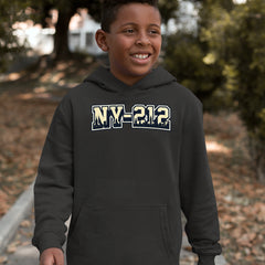 New York City 212 Area Code Skyline  Youth-Sized Hoodie 