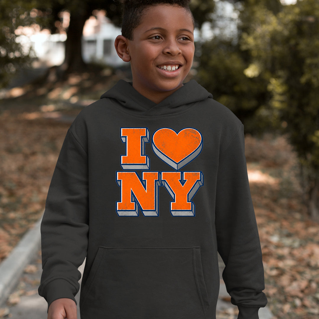 New York City Pride Heart Youth-Sized Hoodie 