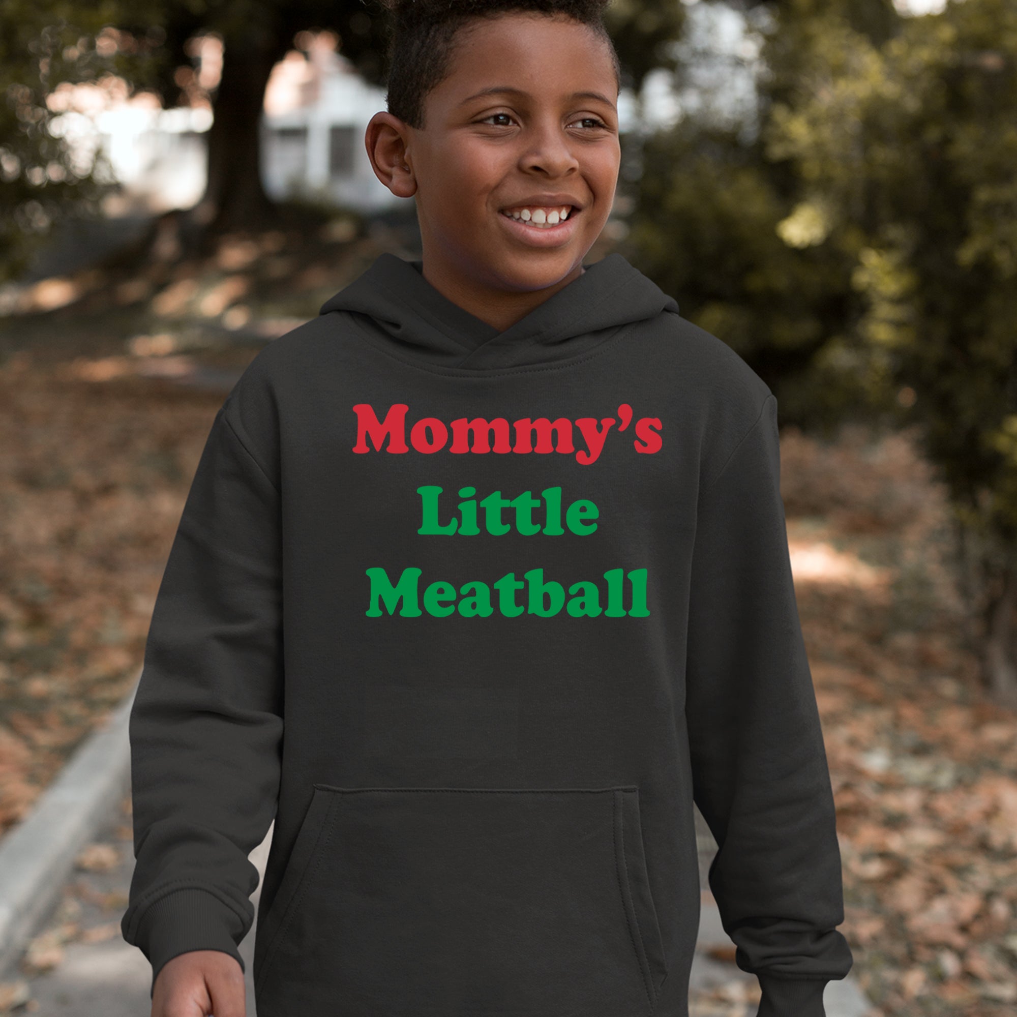 Mommy's Little Meatball Love Island Youth-Sized Hoodie 