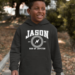 Jason Son of Jupiter Storm Bringer Youth-Sized Hoodie 