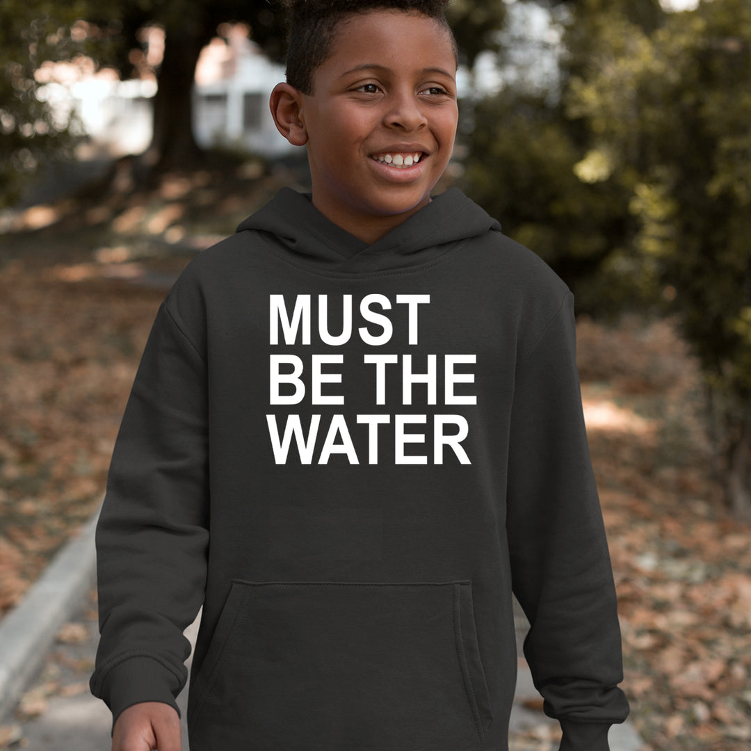 Must Be The Water Funny Racing Meme Youth-Sized Hoodie 