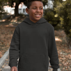 Basics - Pure &amp; Simple Blank Apparel Youth-Sized Hoodie 