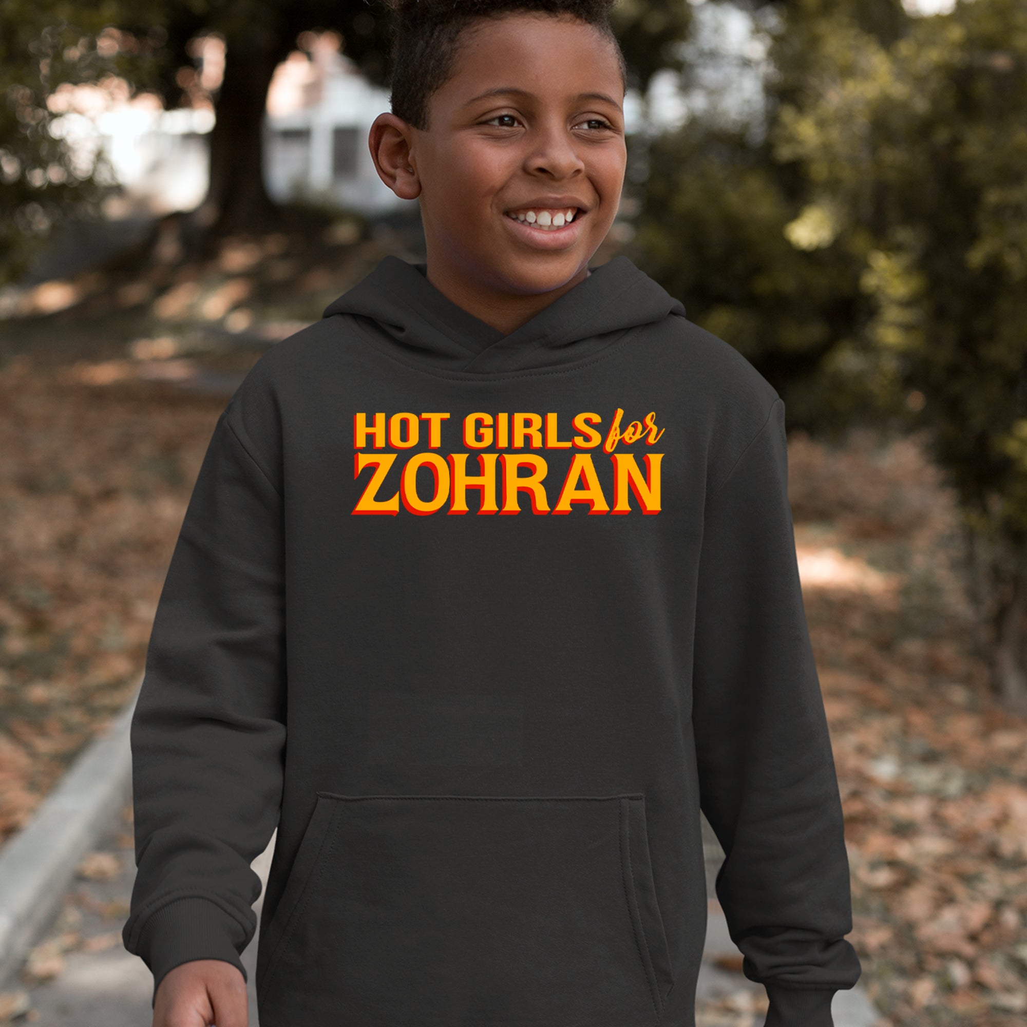 Hot Girls for Zohran Meme Youth-Sized Hoodie 