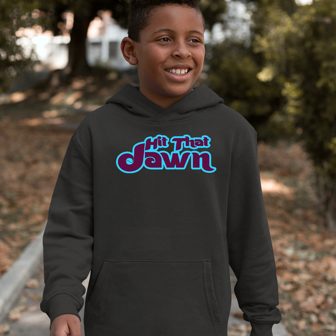 Hit That Jawn Philly Baseball Youth-Sized Hoodie 