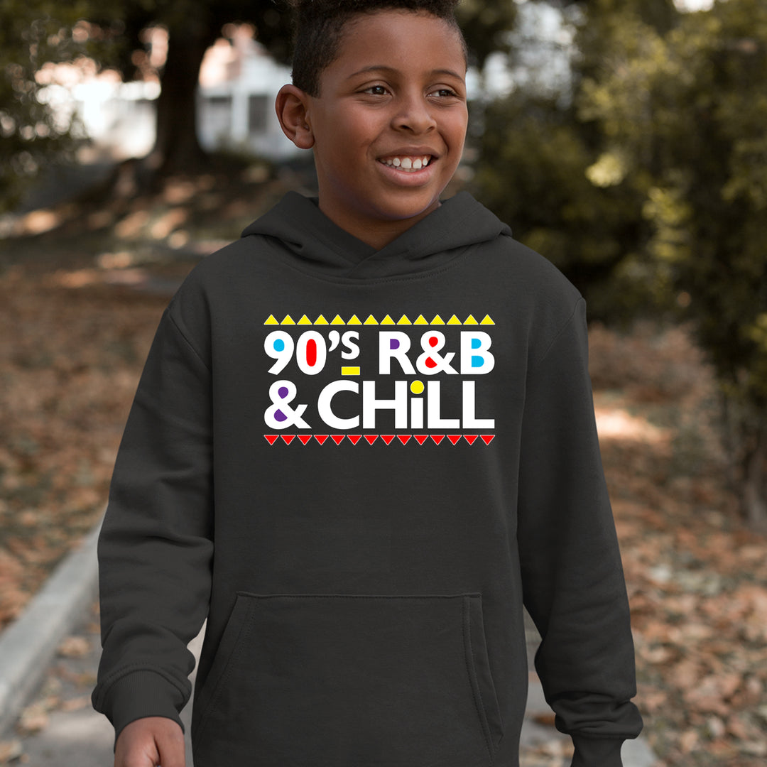 90s R&B and Chill Retro Throwback Youth-Sized Hoodie 