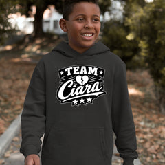 Team Ciara Scamanda Broken Heart Youth-Sized Hoodie 