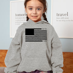 Redacted American Flag Youth-Sized Hoodie 