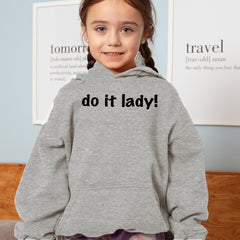 Do It Lady Viral Meme Youth-Sized Hoodie