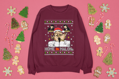 Home Malone Ugly Christmas  Mens T-shirt 