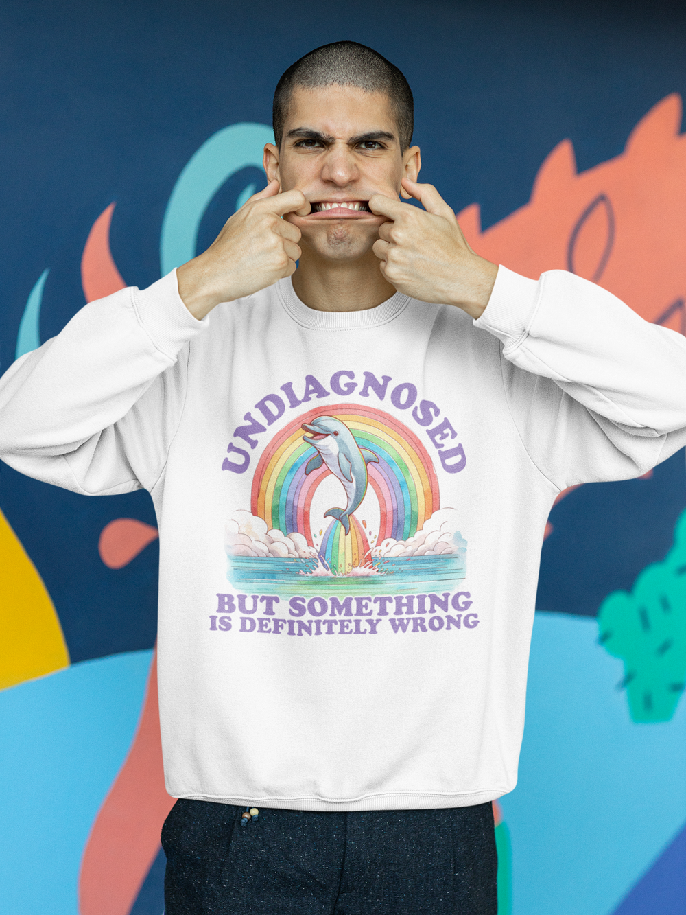 Undiagnosed But Something Is Definitely Wrong Men's T-shirt 