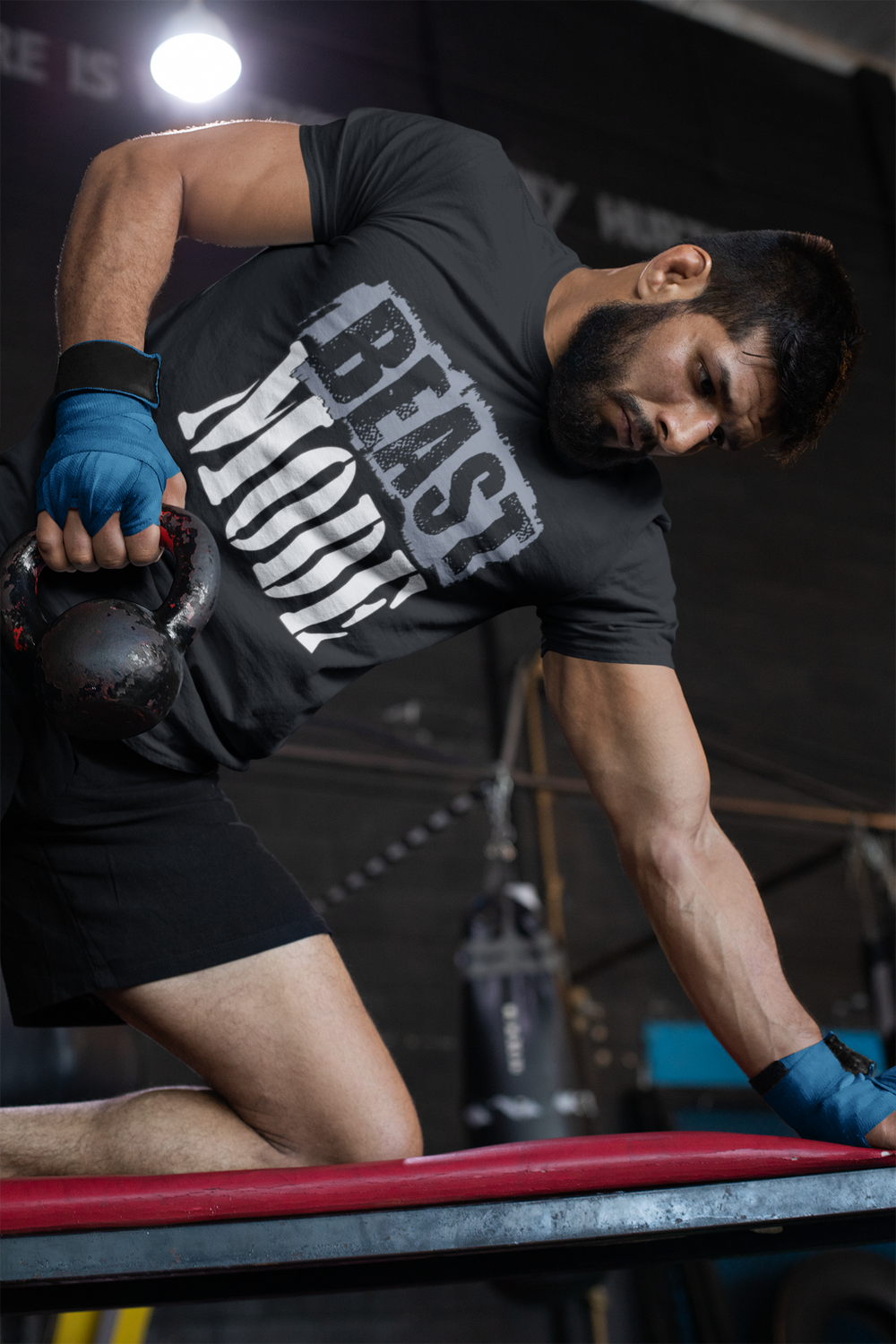 Beast Mode Training Gym Workout Mens T-shirt 