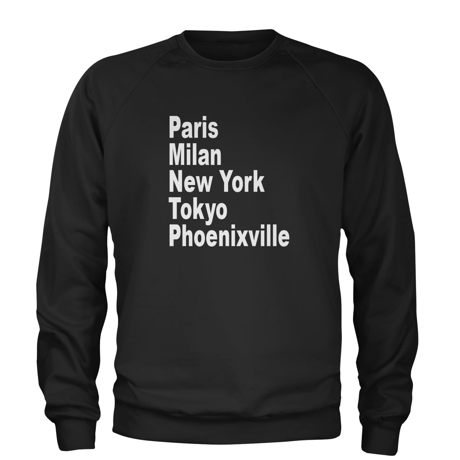 The Great Borough Of Phoenixville Adult Crewneck Sweatshirt