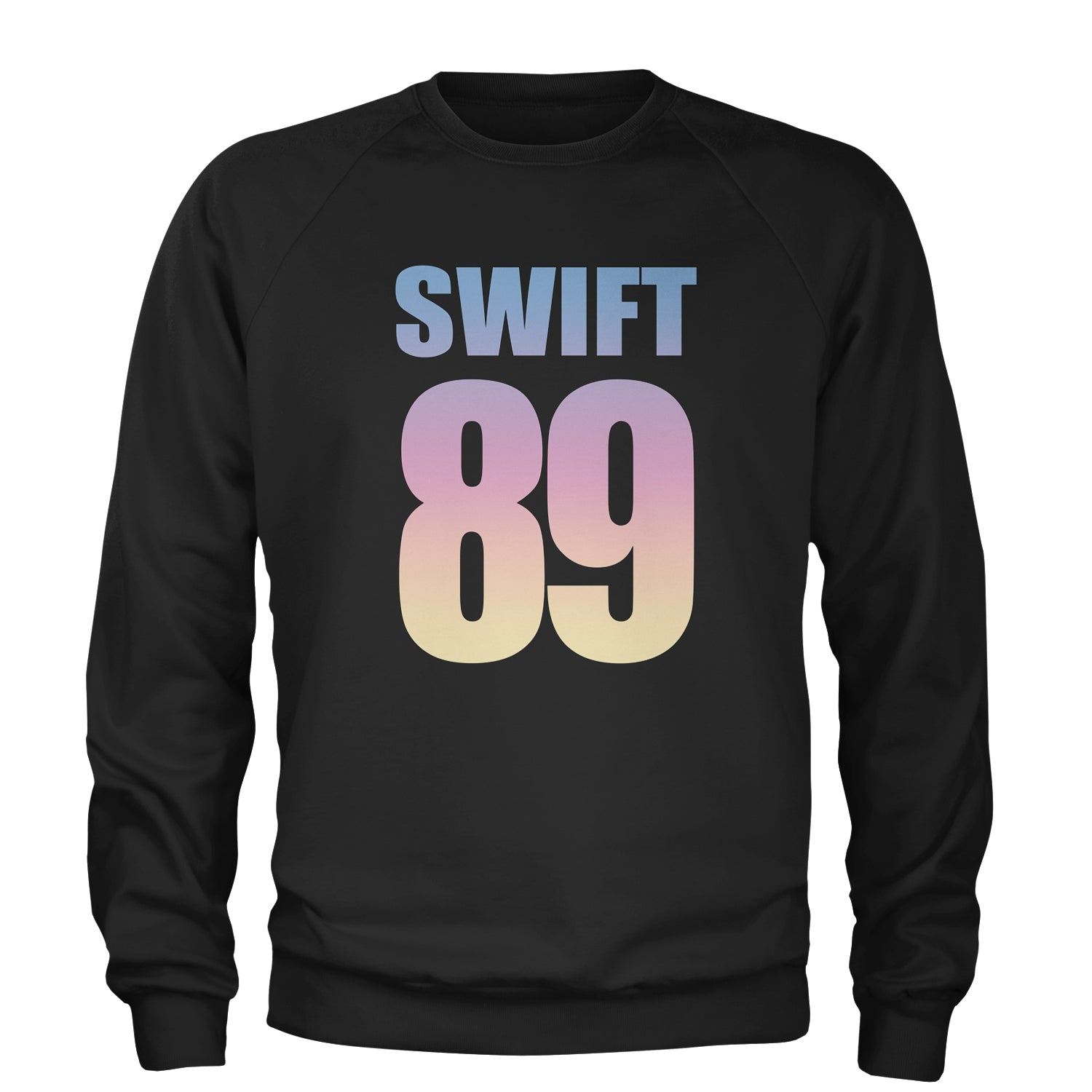 Lover Era Swift 89 Birth Year Music Fan TTPD Adult Crewneck Sweatshirt Royal Blue