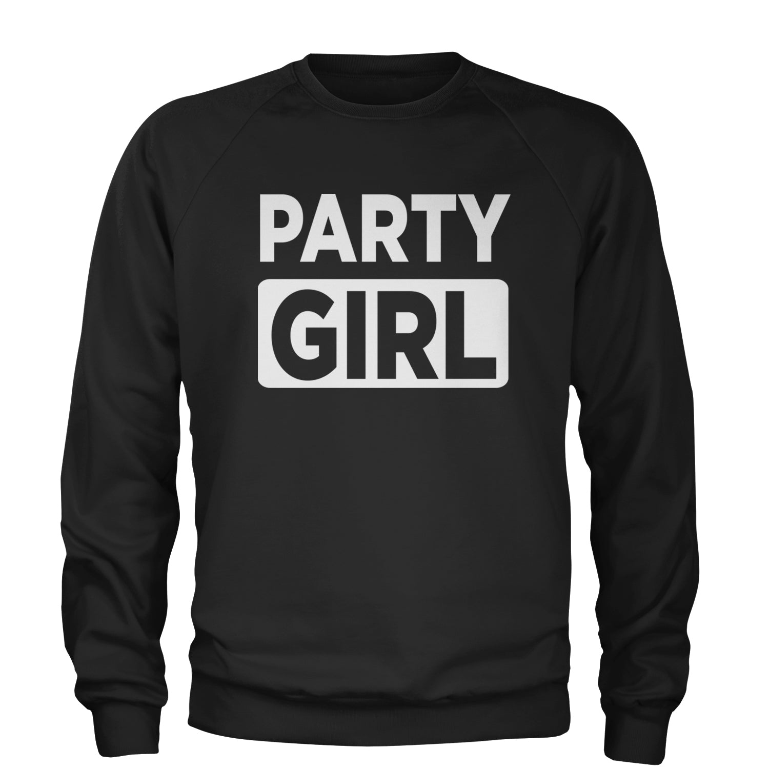 Party Girl Club Brat Adult Crewneck Sweatshirt