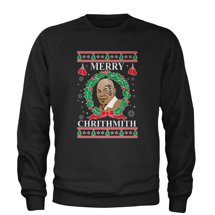 Merry Chrithmith Ugly Christmas Adult Crewneck Sweatshirt
