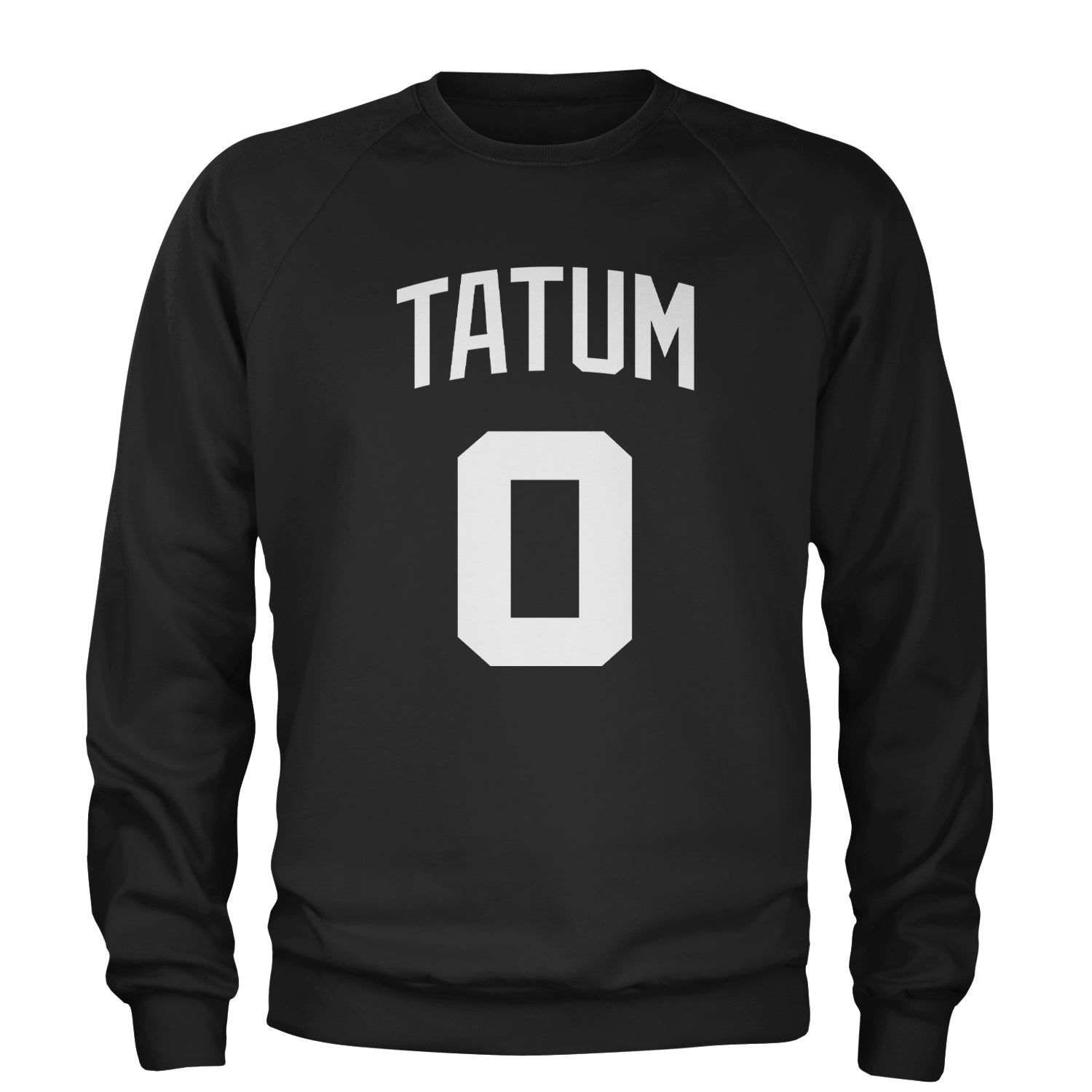 Tatum #0 Boston Basketball Adult Crewneck Sweatshirt Kelly Green