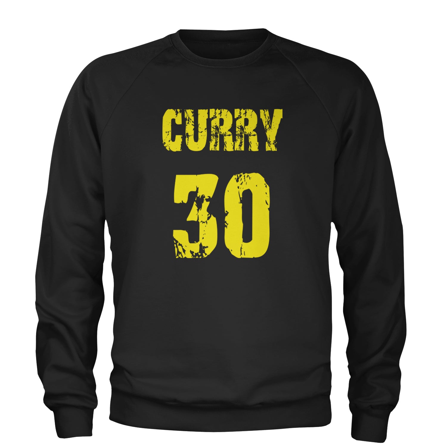 Curry #30 Adult Crewneck Sweatshirt Royal Blue