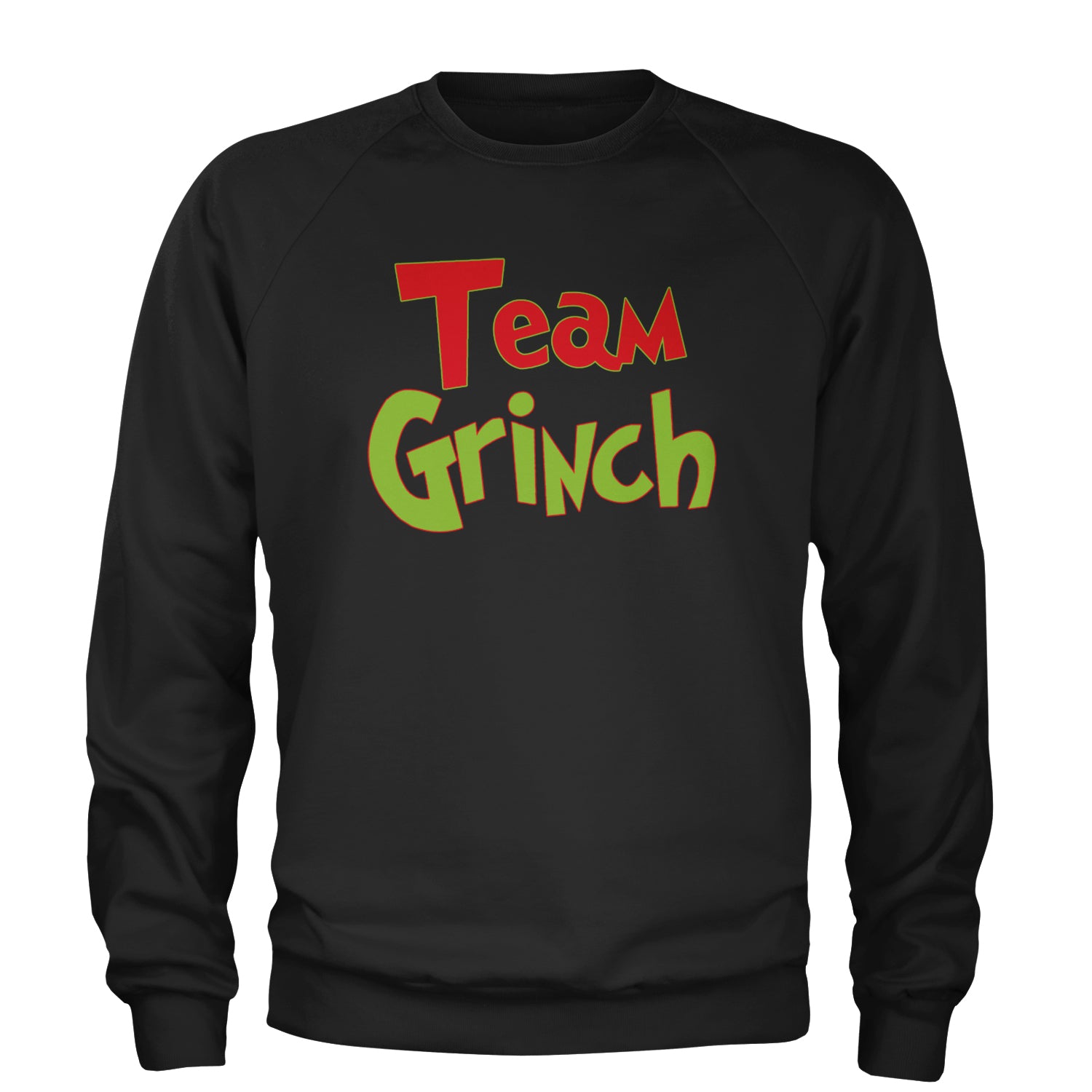 Team Gr-nch Jolly Grinchmas Merry Christmas Adult Crewneck Sweatshirt Navy Blue