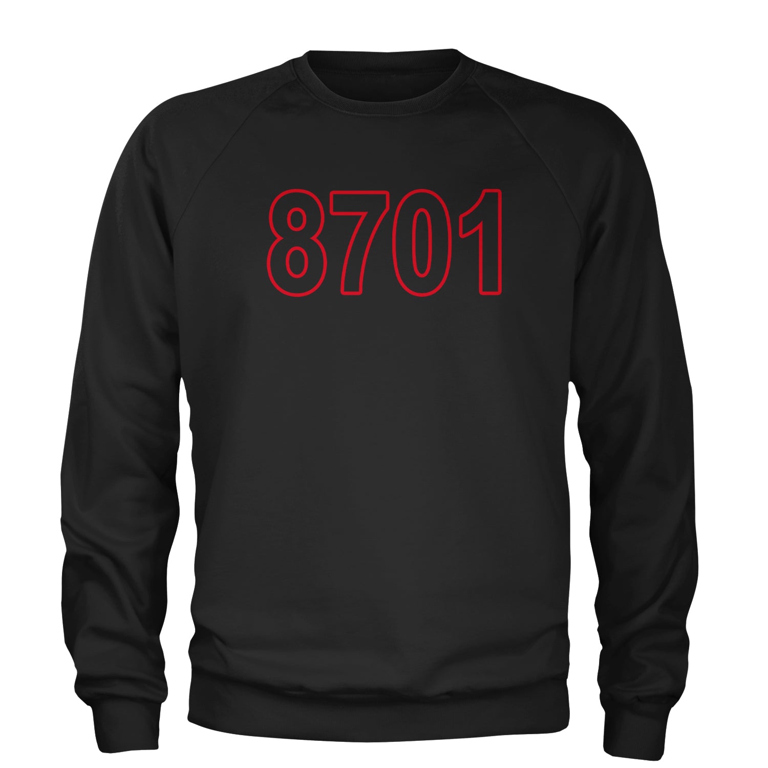 Timeless 8701 Era Y2K Adult Crewneck Sweatshirt Black