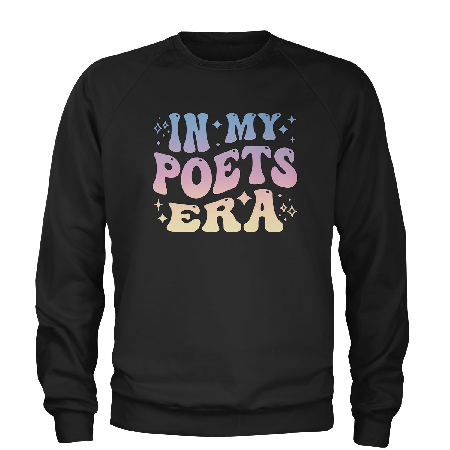 In My Poet Era Tie Dye TTPD Music Adult Crewneck Sweatshirt