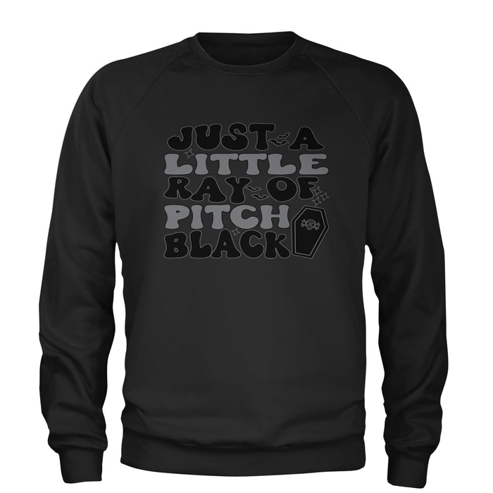 Just A Little Ray of Pitch Black Adult Crewneck Sweatshirt