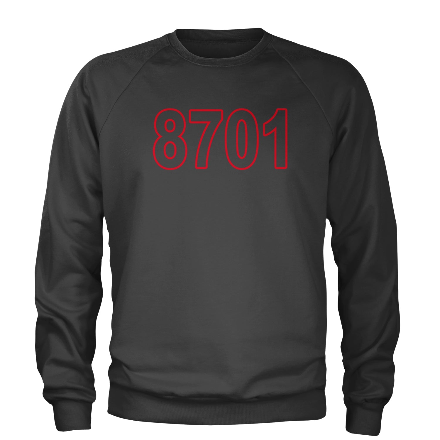 Timeless 8701 Era Y2K Adult Crewneck Sweatshirt Black