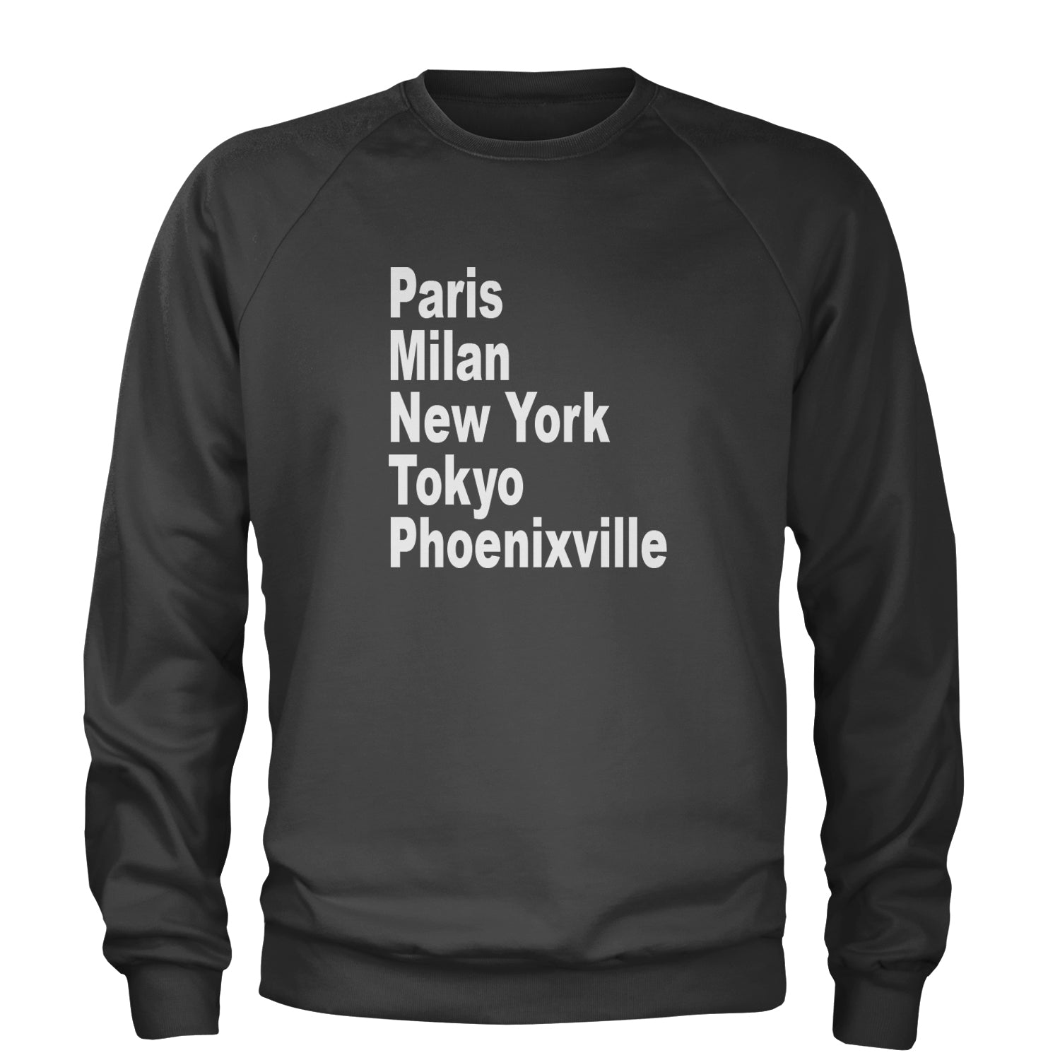 The Great Borough Of Phoenixville Adult Crewneck Sweatshirt