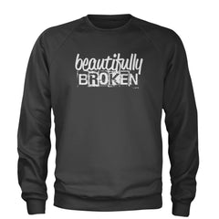 Beautifully Broken Music Adult Crewneck Sweatshirt