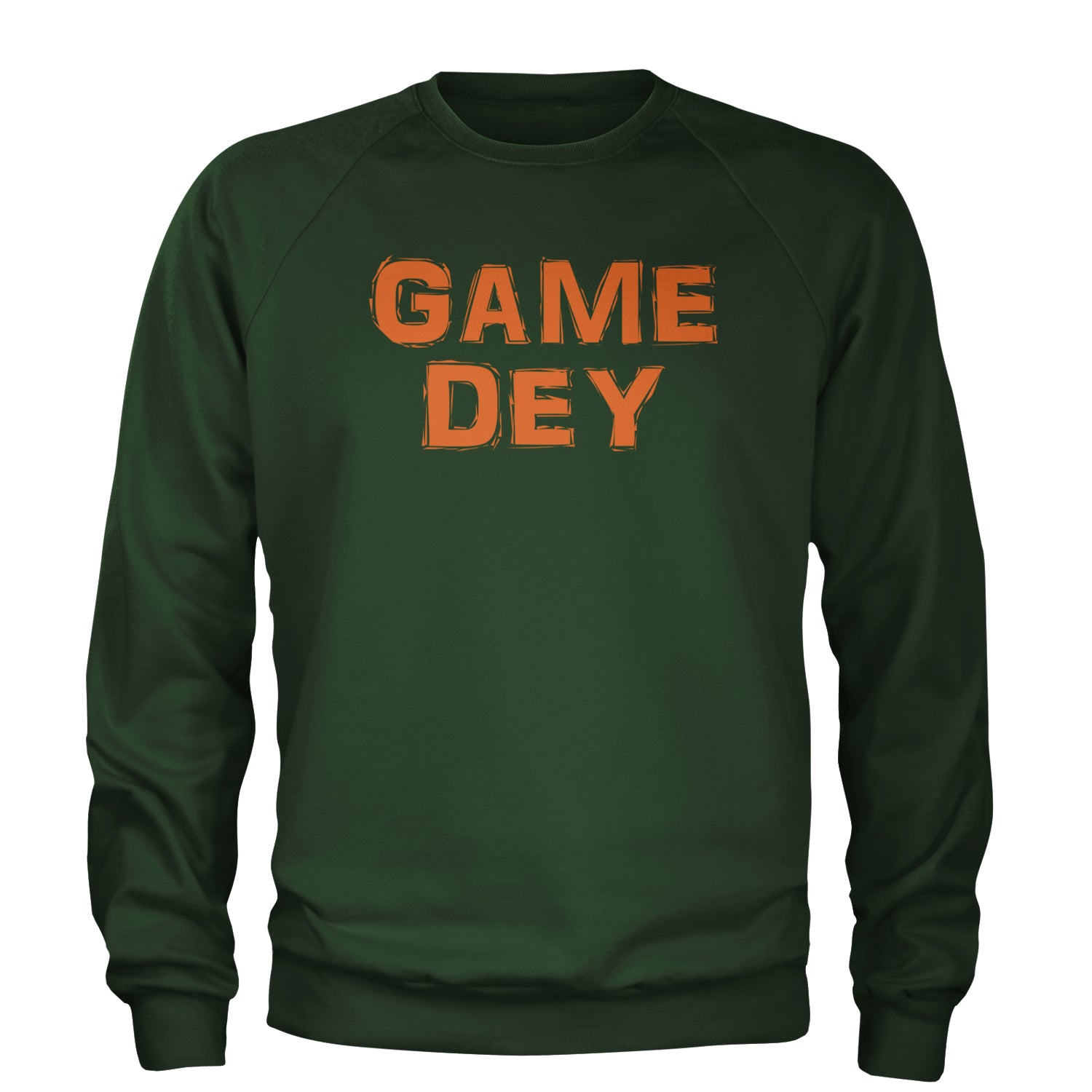 Game Dey Cincinnati Football Adult Crewneck Sweatshirt Forest Green