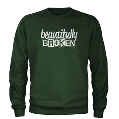 Beautifully Broken Music Adult Crewneck Sweatshirt