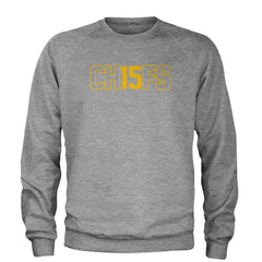 Ch15fs Chief 15 Shirt Adult Crewneck Sweatshirt Heather Grey
