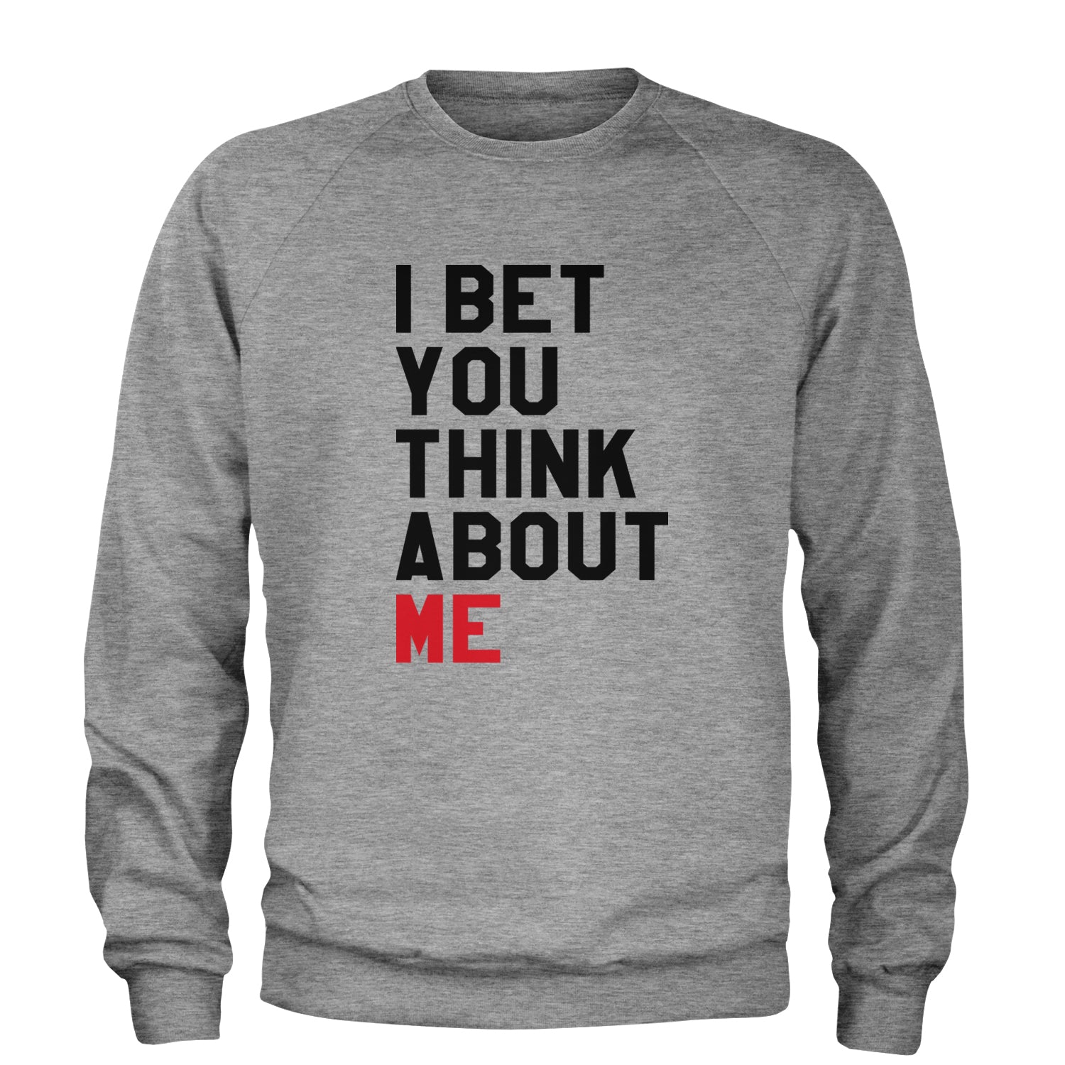 I Bet You Think About Me New TTPD Era Adult Crewneck Sweatshirt White