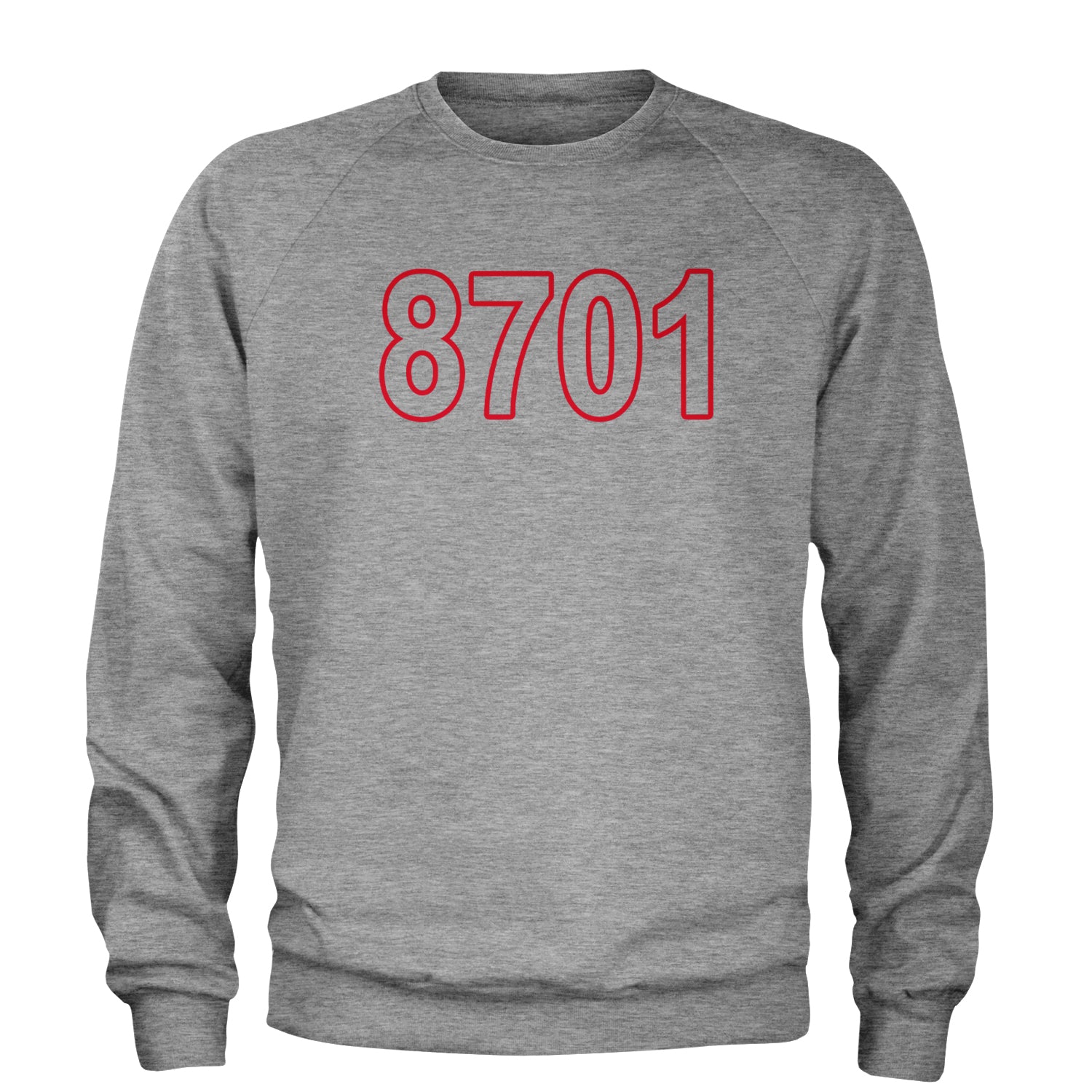 Timeless 8701 Era Y2K Adult Crewneck Sweatshirt Heather Grey