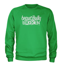 Beautifully Broken Music Adult Crewneck Sweatshirt