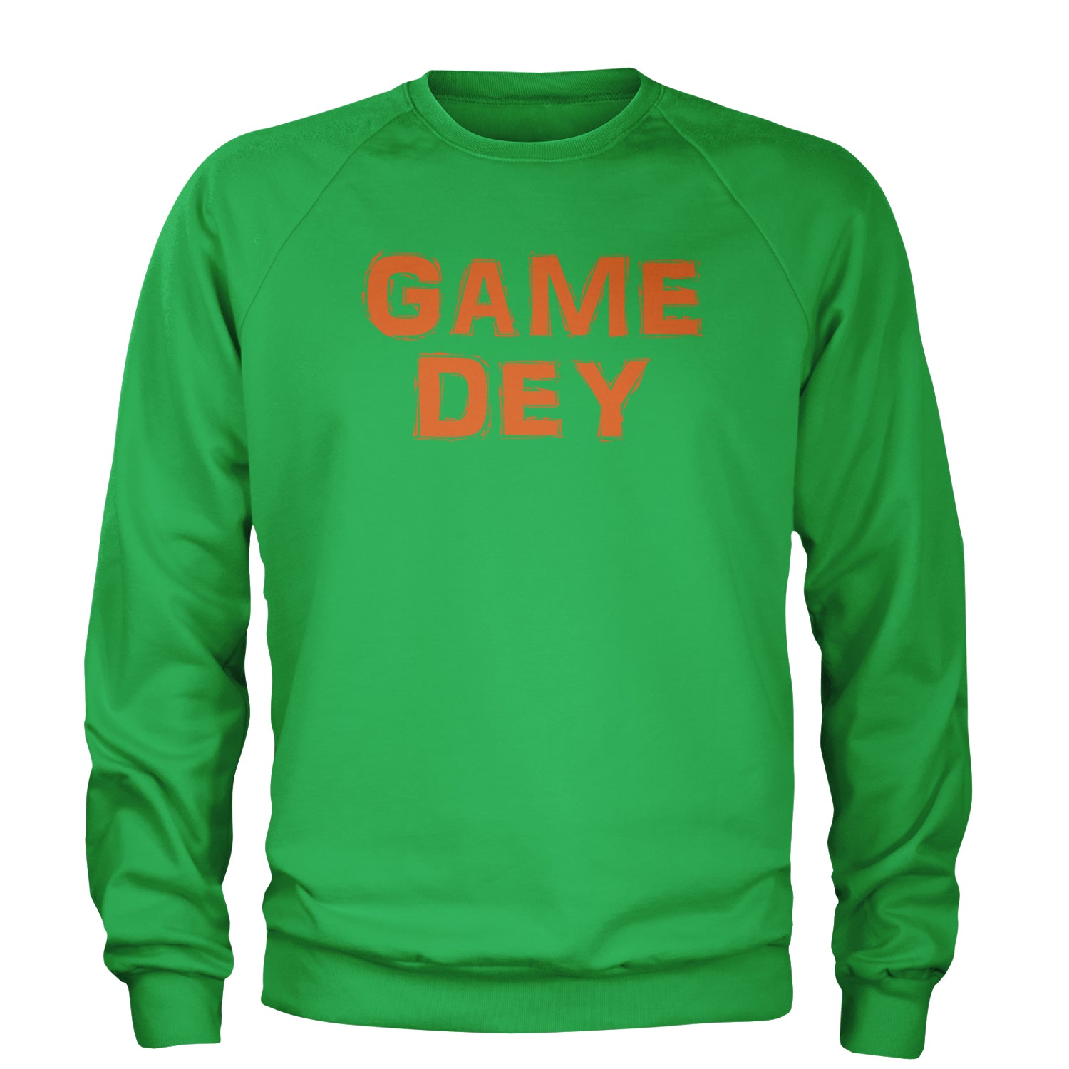 Game Dey Cincinnati Football Adult Crewneck Sweatshirt Kelly Green