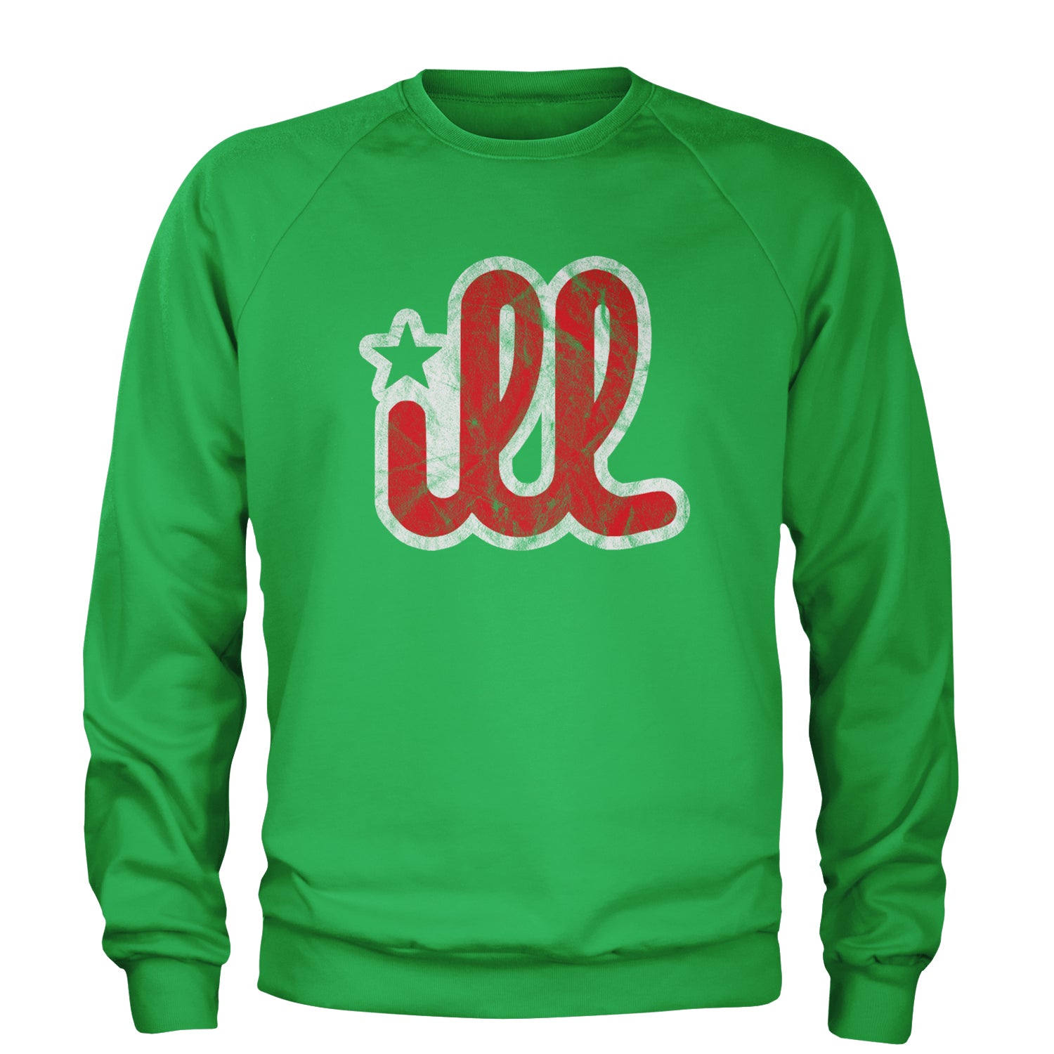 ILL Vintage It's A Philadelphia Philly Thing Adult Crewneck Sweatshirt Kelly Green