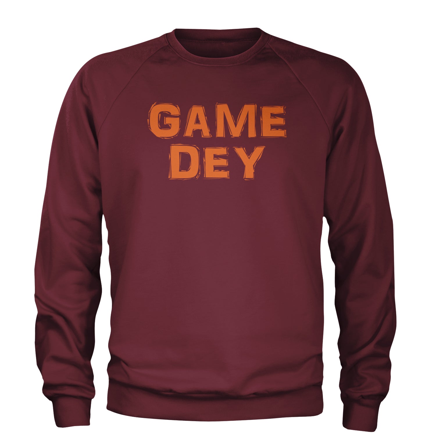 Game Dey Cincinnati Football Adult Crewneck Sweatshirt Maroon