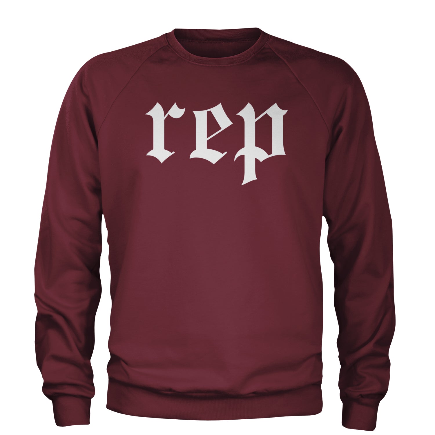 REP Reputation Eras Music Lover Gift Fan Favorite Adult Crewneck Sweatshirt Maroon