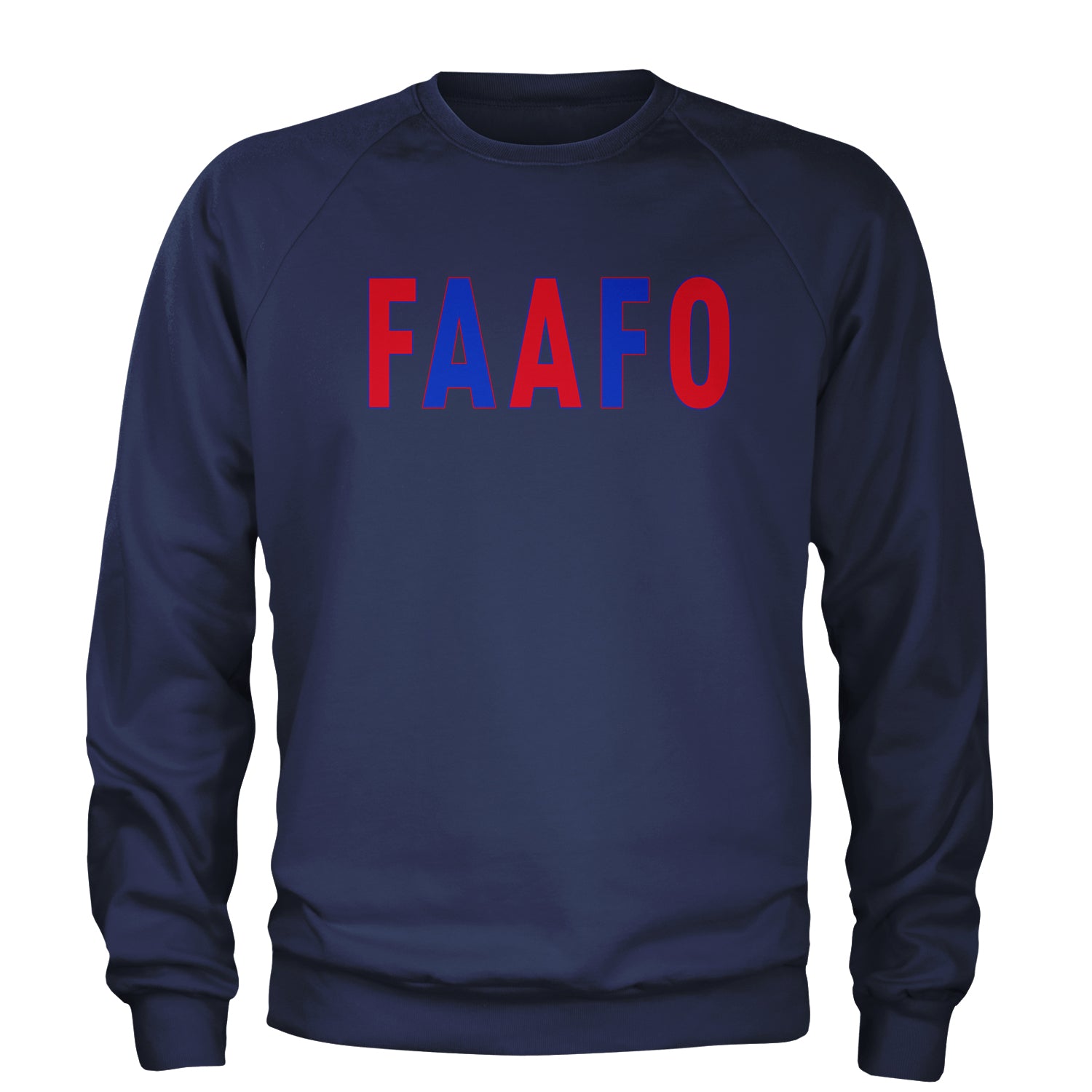 FAAFO Olympic Team USA Shirt Adult Crewneck Sweatshirt Navy Blue