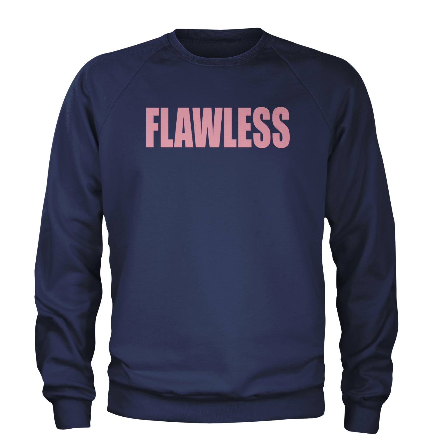 Flawless Renaissance Adult Crewneck Sweatshirt Navy Blue