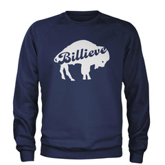 Billieve Bills Mafia Adult Crewneck Sweatshirt Navy Blue