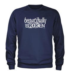 Beautifully Broken Music Adult Crewneck Sweatshirt