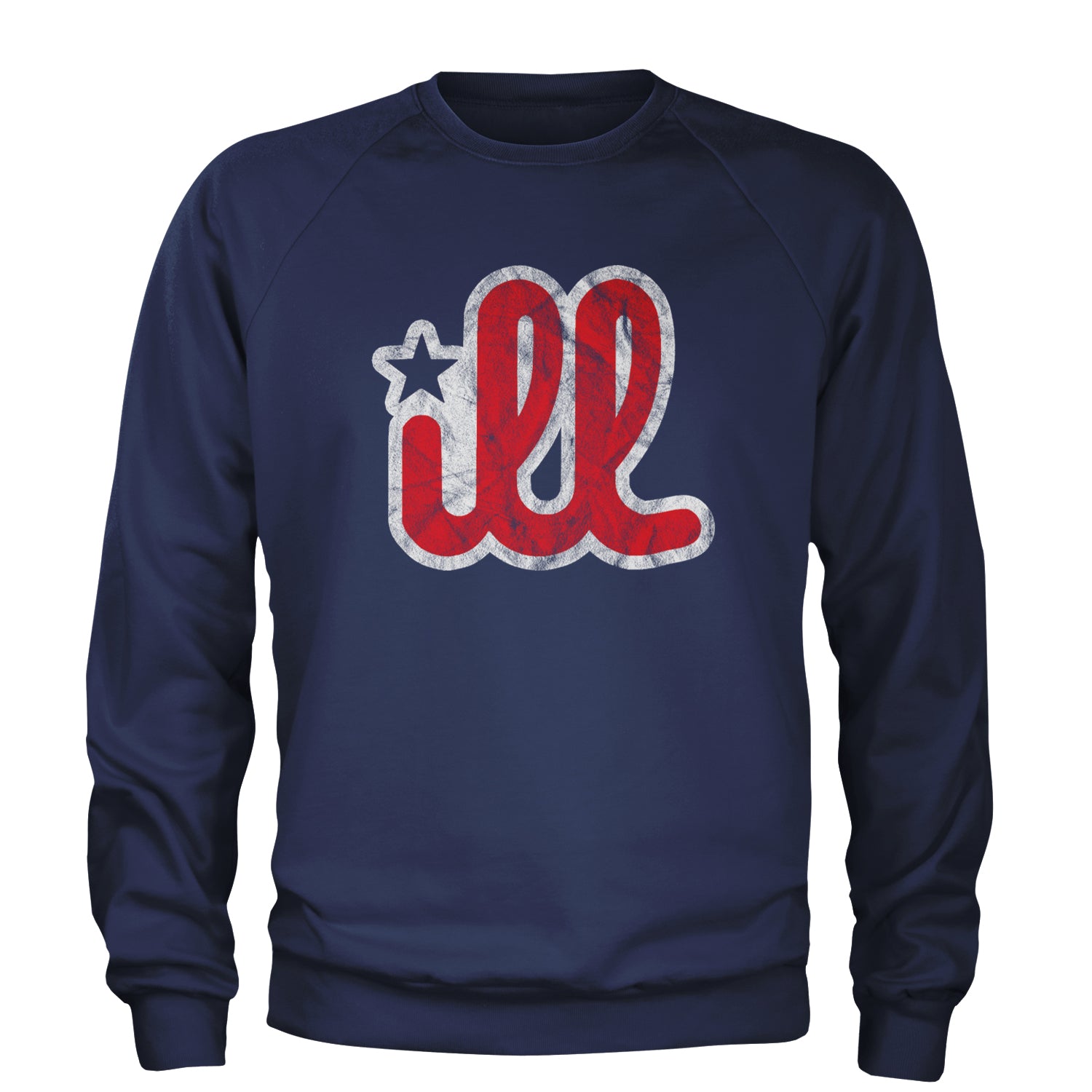 ILL Vintage It's A Philadelphia Philly Thing Adult Crewneck Sweatshirt Navy Blue