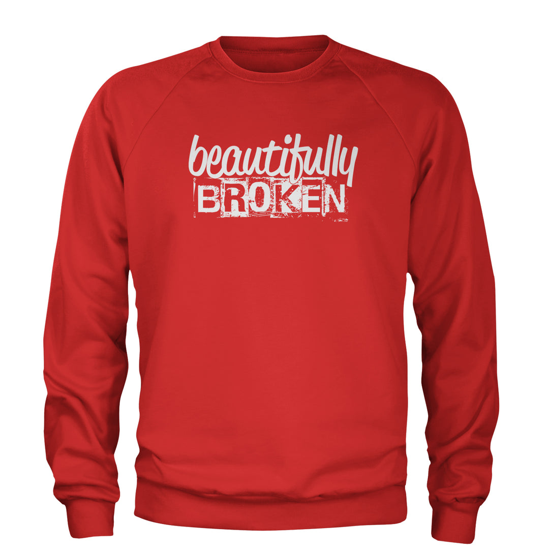 Beautifully Broken Music Adult Crewneck Sweatshirt