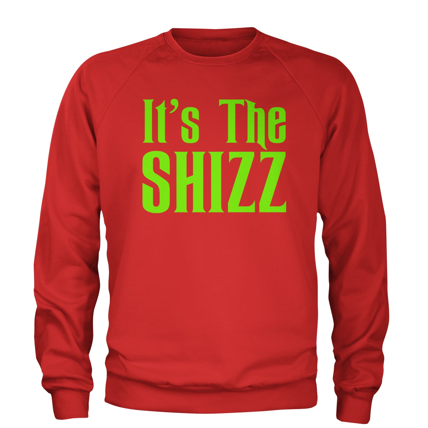 It's The Shizz Magical Adult Crewneck Sweatshirt Red