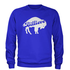 Billieve Bills Mafia Adult Crewneck Sweatshirt Royal Blue