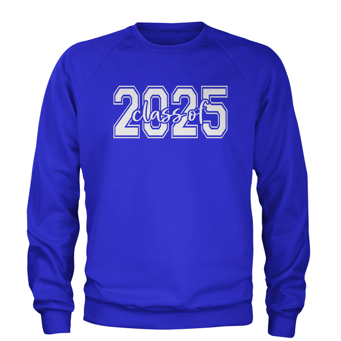 Class Of 2025 Graduation Adult Crewneck Sweatshirt