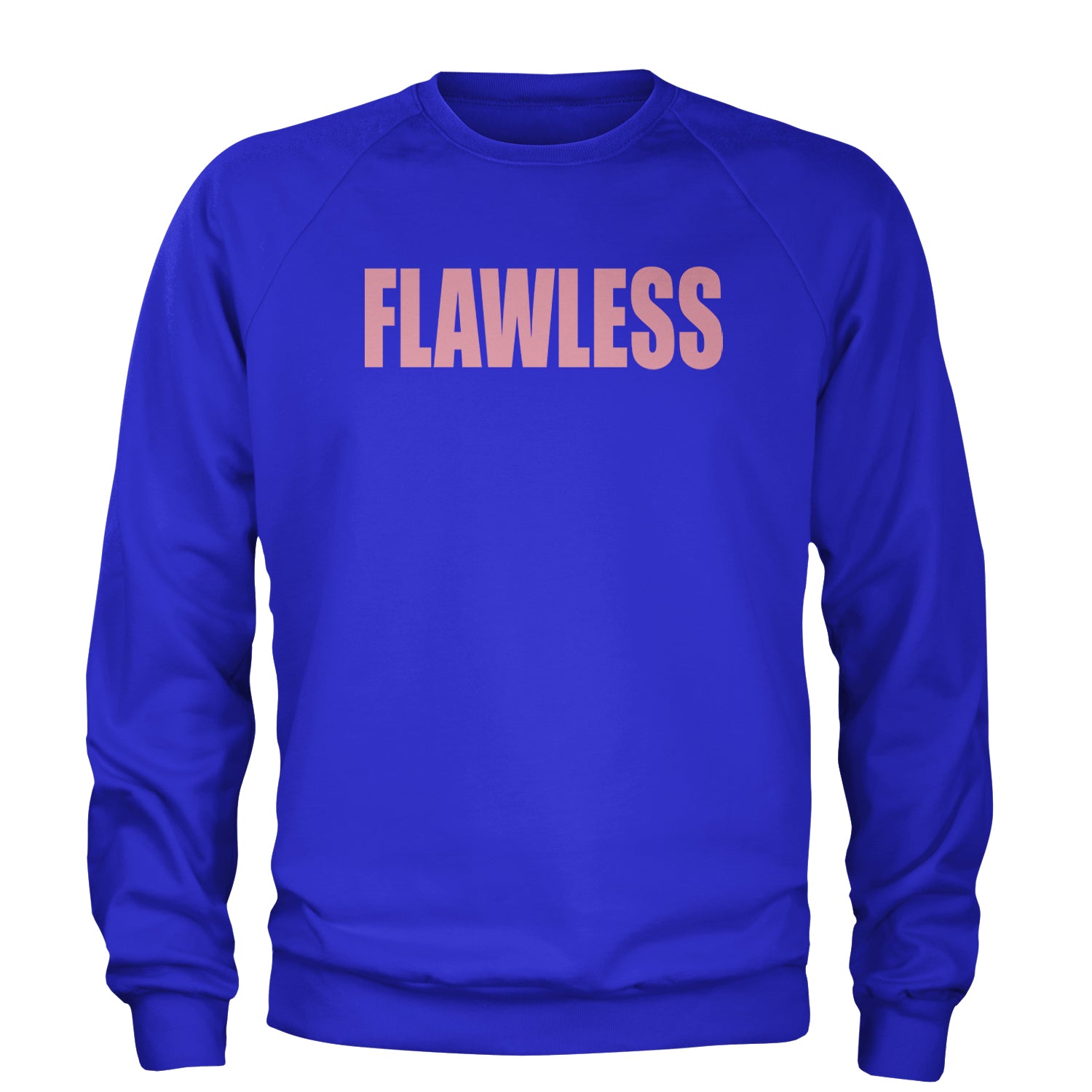 Flawless Renaissance Adult Crewneck Sweatshirt Royal Blue